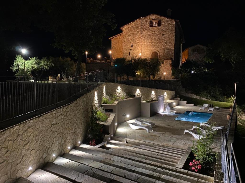 Aparthotel Il Castello Di Perchia Crocemaroggia Exteriér fotografie